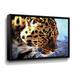 Latitude Run® Leopard Lost in Thought by Aldridge - Graphic Art on Canvas Canvas, Cotton in Brown | 18 H x 24 W x 2 D in | Wayfair