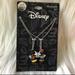 Disney Jewelry | Disney Mickey & Minnie Necklace Set | Color: Silver | Size: Os