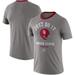 Men's Jordan Brand Heathered Gray Oklahoma Sooners Vault Helmet Team Tri-Blend T-Shirt