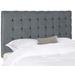 LAMAR GREY TUFTED HEADBOARD (QUEEN) - Safavieh MCR4626B