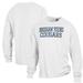 Men's ComfortWash White BYU Cougars Stack Garment Dyed Long Sleeve T-Shirt