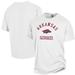 Men's ComfortWash White Arkansas Razorbacks Garment Dyed T-Shirt
