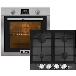 Kaiser Backofen-Set Einbaubackofen EH 6323 + KCG 6387 Einbau Gaskochfeld 60cm