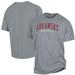 Men's ComfortWash Gray Arkansas Razorbacks Garment Dyed T-Shirt