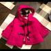 Burberry Jackets & Coats | Burberry Wool Coat Baby Girl Pink | Color: Pink | Size: 3-6mb