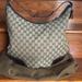 Gucci Bags | Gucci Monogram Hobo Handbag | Color: Brown/Tan | Size: Large