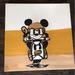 Disney Wall Decor | 8x10 Mickey On A Vespa Canvas | Color: Black/Cream | Size: Os