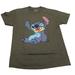 Disney Shirts | Disney Lilo And Stitch Winky Wink Men's Adult Graphic Tee T-Shirt | Color: Gray | Size: Various