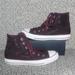 Converse Shoes | Converse Rare Chuck Taylor All Star Metallic Hi Oxford 540227c | Color: Black/Red | Size: 7.5