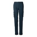 Aeslech Ladies Cargo Combat Stretch Work Trousers Womens Slim Fit Sport Heavy Duty Multi Pockets Casual Pants Navy US 12 - UK 14