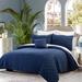 Emilie 4 Piece Crescent Stitch Quilt Set by HULALA HOME