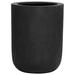 Pottery Pots Dice Large Fiberstone Indoor Outdoor Modern Round Tall Planter, 17.3 Inch Tall