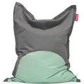 Fatboy Slim Pop Bean Bag Chair Cotton in Green/Gray | 61 H x 47 W in | Wayfair SLP-MTC