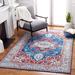 Blue/Navy 79 x 0.31 in Indoor Area Rug - Langley Street® Evart 851 Area Rug In Navy/Red, Polypropylene | 79 W x 0.31 D in | Wayfair