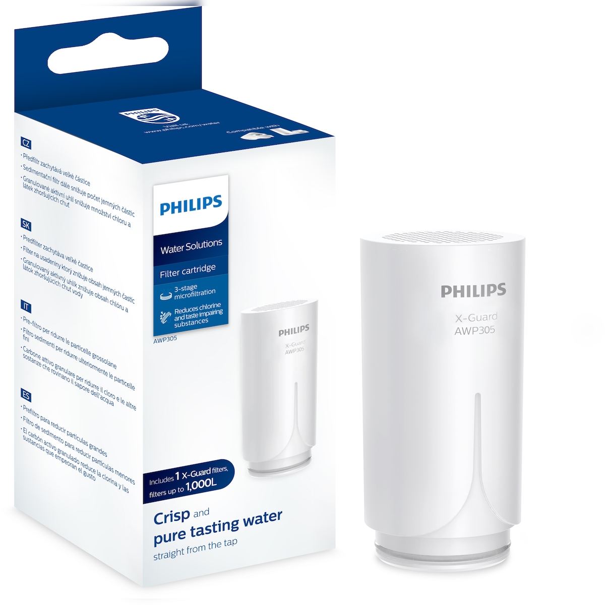 Philips Filterkartusche AWP305 für Wasserhahnfilter Image