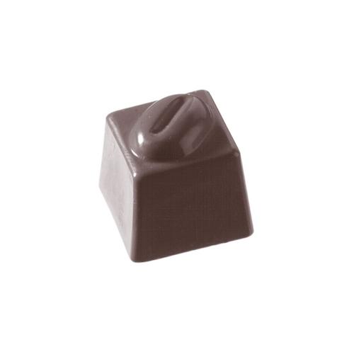 1 x SCHNEIDER Schokoladen-Form Würfelpraline+Kaffeebohne-K 25x25x25
