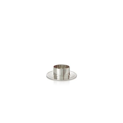 Kerzenhalter aus Alu Silber poliert für Ø 60 mm Kerzen, Taufkerzen, Hochzeitkerzen, Anlasskerzen