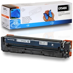 D&C Toner für HP Color LaserJet Pro M254dnw Tonerkassette Schwarz 2.800 Seiten kompatibel HP Color LaserJet Pro M 254 dnw Drucker 203X, CF540X