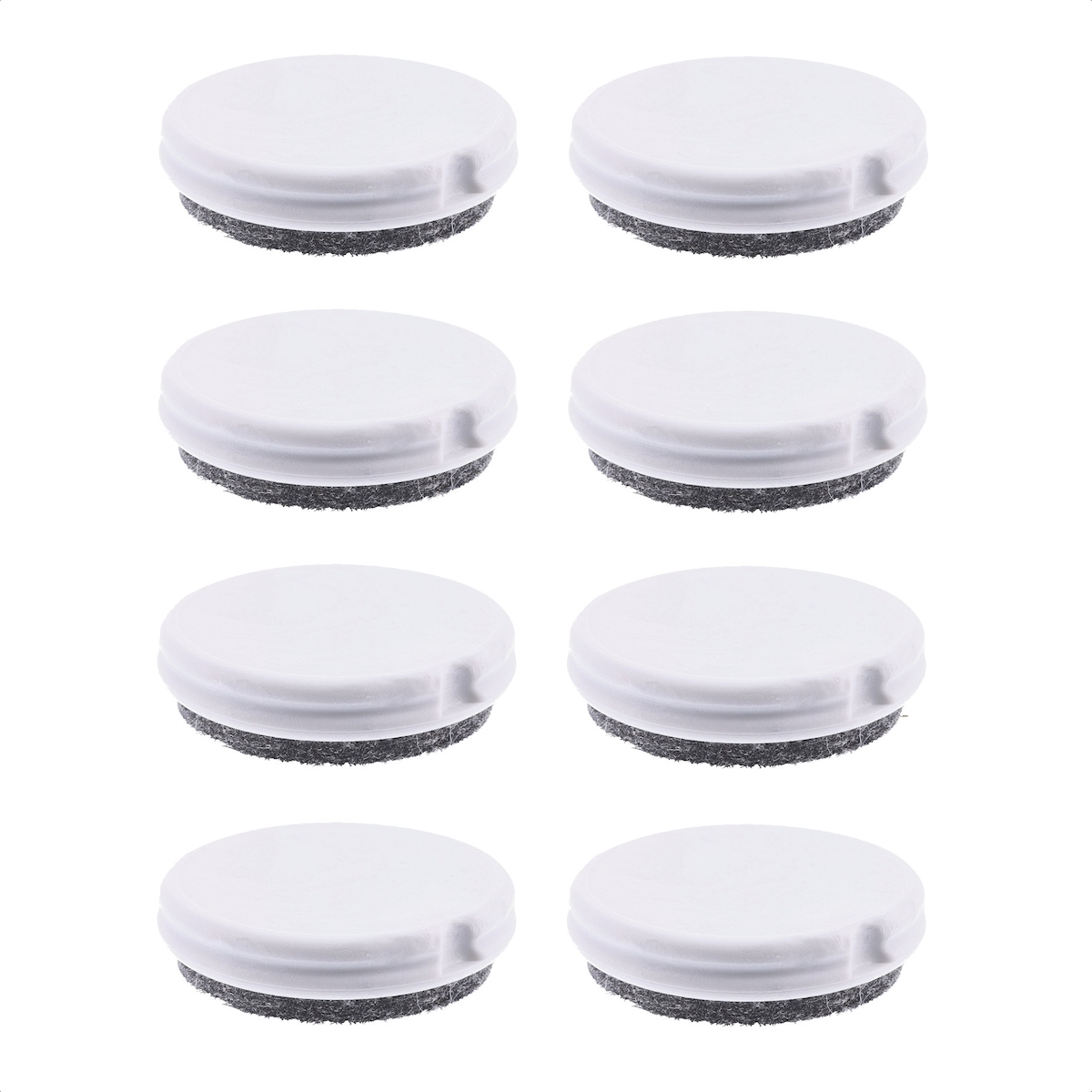 WAGNER QuickClick® 2in1 Filz- & Plastikgleiter DUO - 8er-Set Ersatzgleiter Ø 25 mm - für Basis Ø 25 mm, DE Ware-15833100 Image