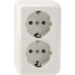 Merten SCHUKO-Doppel-Steckdose MEG2421-8719 Image