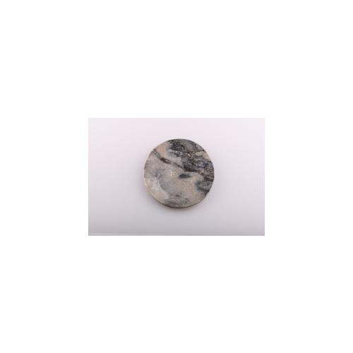 Teller, Kerzenteller Naturstein Ø 14 cm, mit Filzgleiter