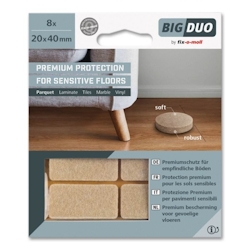 Big-Duo Parkettgleiter 20 x 40mm fix-o-moll Image