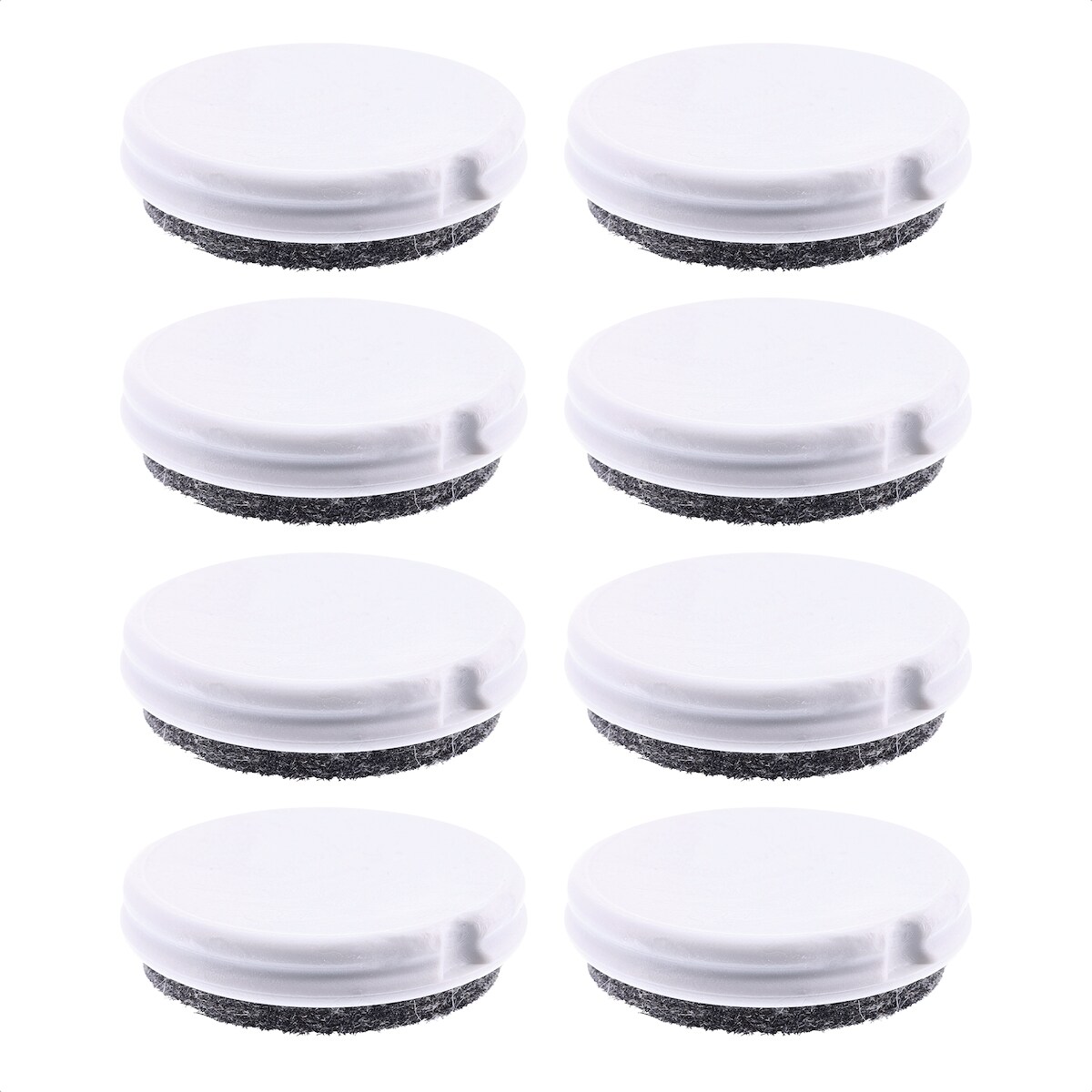 WAGNER QuickClick® 2in1 Filz- & Plastikgleiter DUO - 8er-Set Ersatzgleiter Ø 30 mm - für Basis Ø 30 mm, DE Ware-15833200 Image