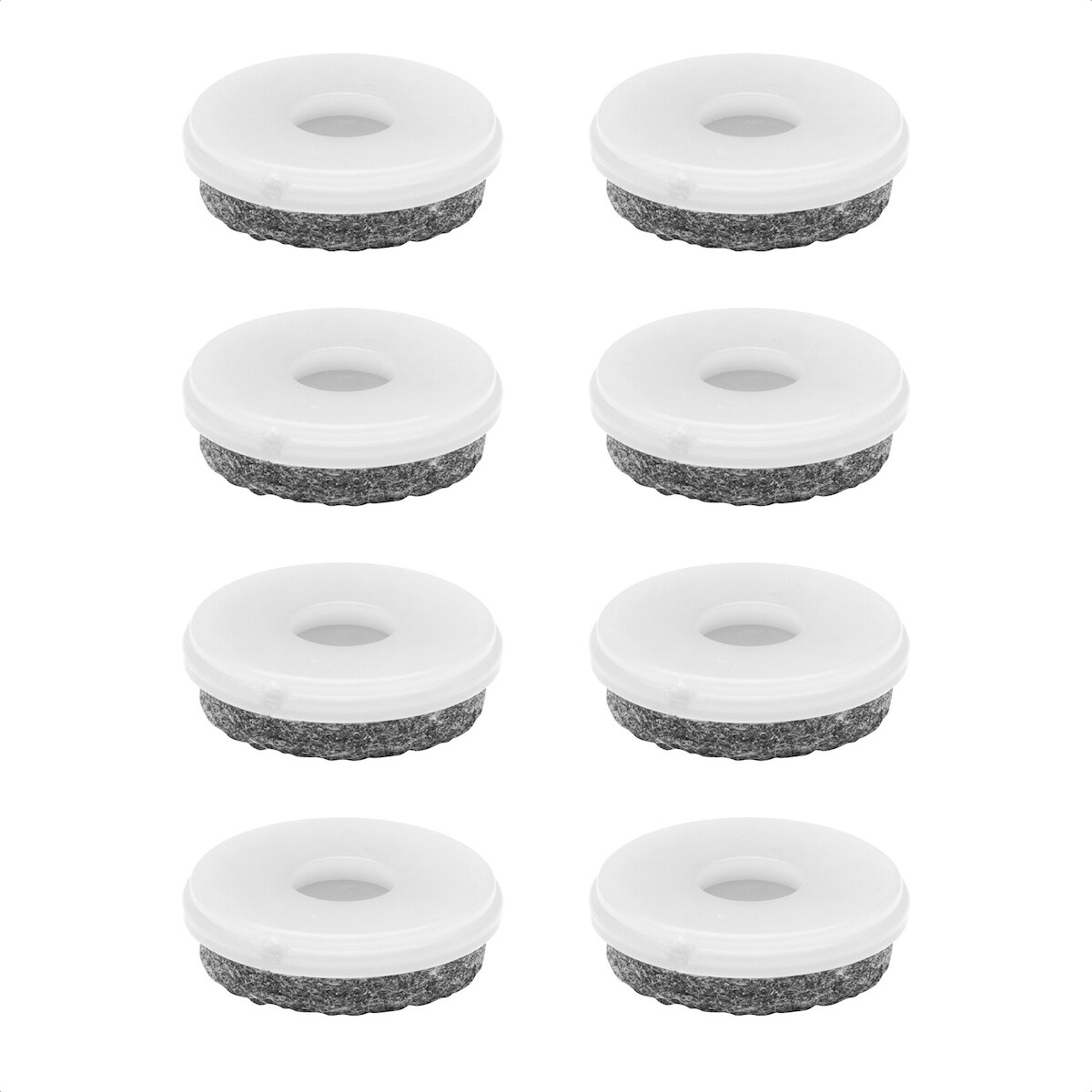 WAGNER QuickClick® Filzgleiter ULTRASOFT - 8er-Set Ersatzgleiter Ø 30 mm - für Basis Ø 30 mm - DE Ware - 15829500 Image