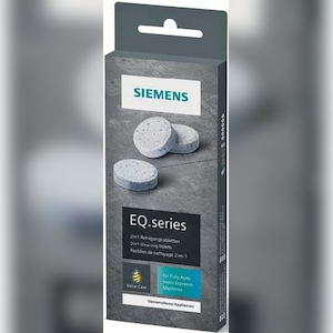Siemens Reinigungstabletten TZ80001A (VE10) Image