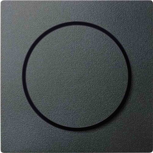 Merten System M Drehknopf, Dimmer, anthrazit, matt, ohne ISO Aufdruck Image
