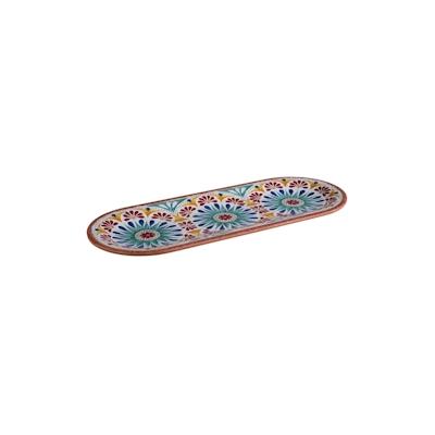 APS Teller/Speiseteller/Deko-Teller/Melamin-Teller -ARABESQUE-38 x 15,5 cm, H: 2 cm