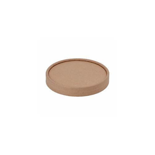 50x Deckel für Dressingbecher Saucenbecher aus Kraftpapier FSCR 60ml