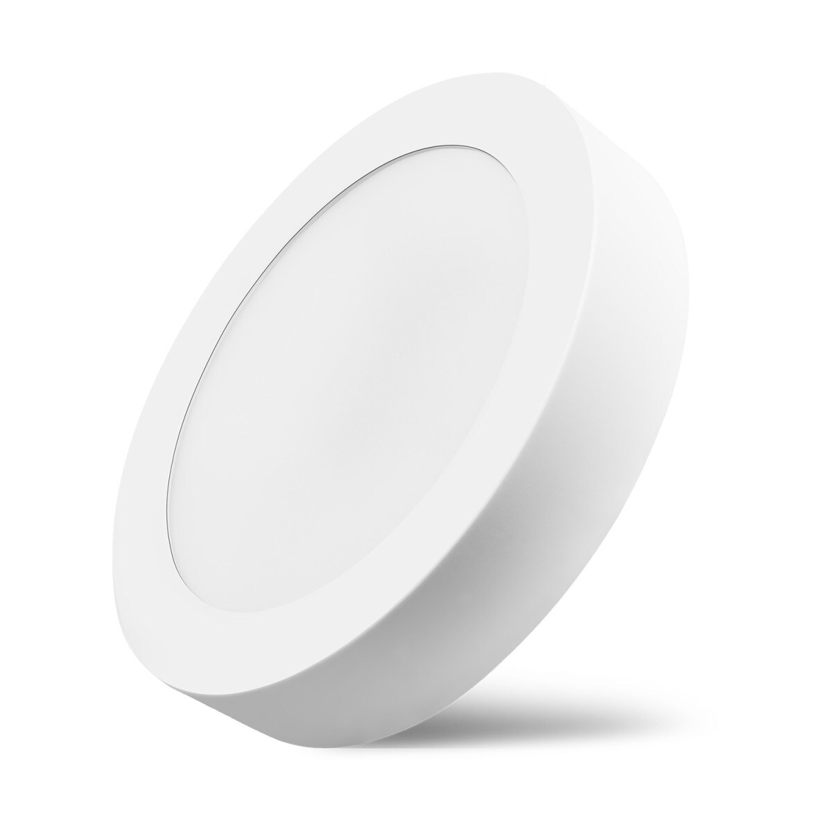 Braytron 18w Aufputz LED Panel Deckenlampe Deckenleuchte Rund Ø 225mm Kaltweiß 6500K Image