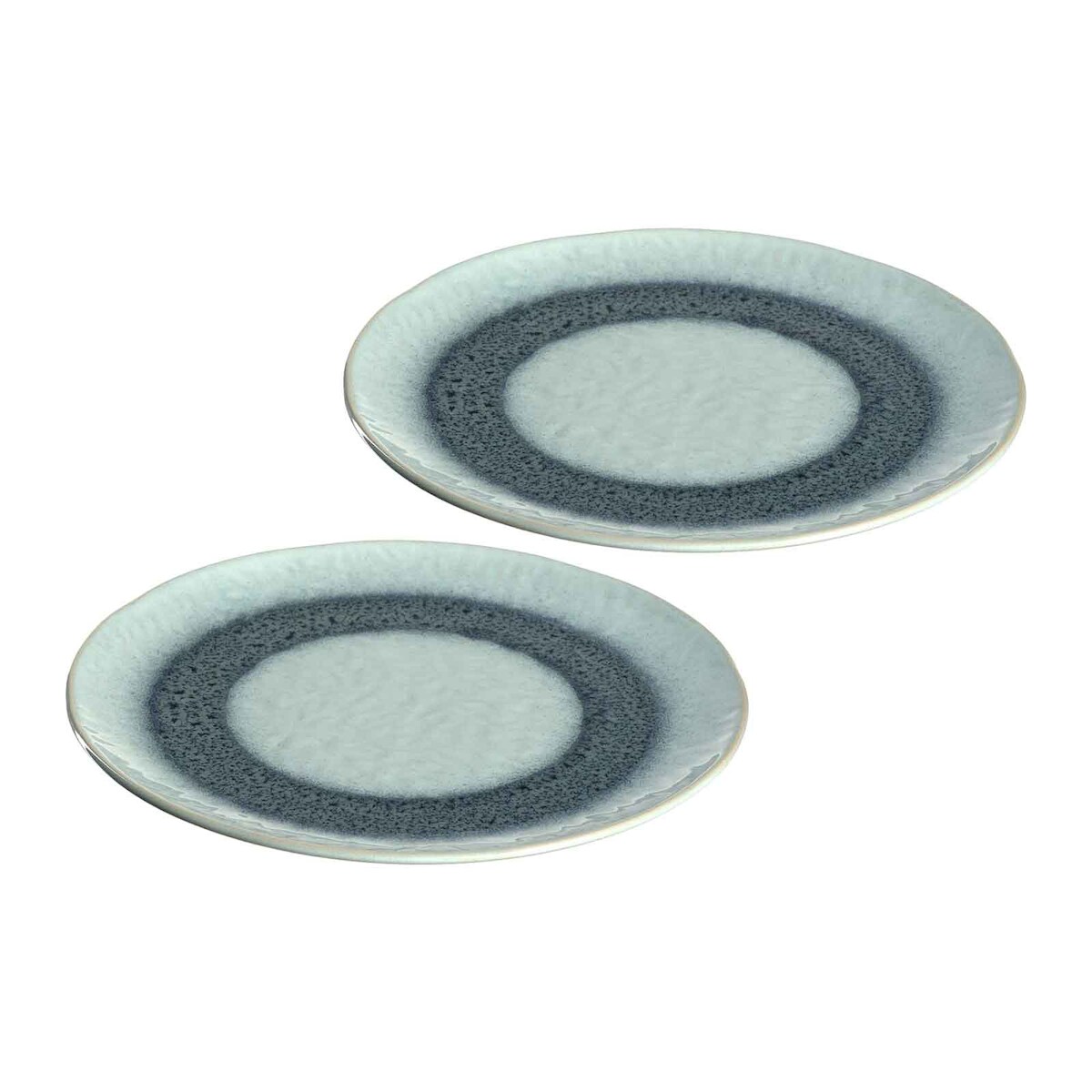 Leonardo MATERA Keramikteller 22,5 cm blau 2er Set Image