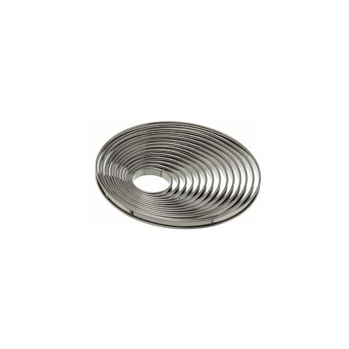 1 x SCHNEIDER Tortenring rund, mit Borde 160 mm 160 x 20 mm