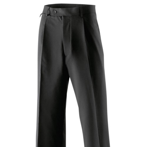 Exner 600 - Herrenhose mit Bundfalten : schwarz (Business) 100% Polyester 270 g/m² 44 Image