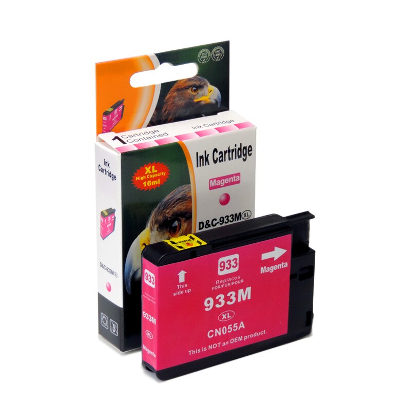 Kompatibel HP 933XL, CN055AE M Magenta Rot Druckerpatrone für 825 Seiten von D&C Image
