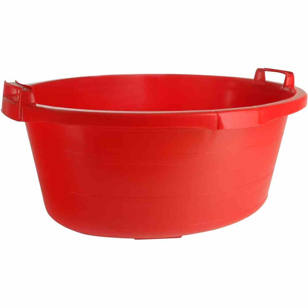 LOCKWEILER Wanne oval 65 cm/40 l rot Image