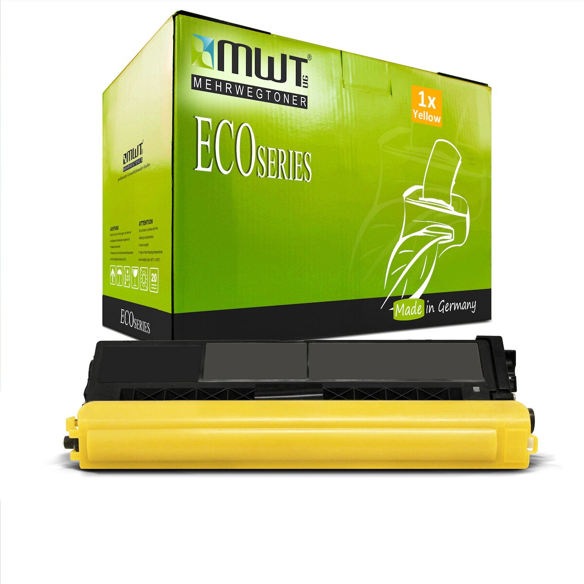 1 Mehrwegtoner kompatible Lasertoner ersetzt Brother TN-426Y TN426 Yellow Image