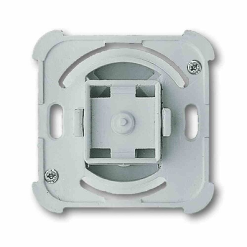 Busch-Jaeger Wipptaster-Modul, cremeweiß/elektroweiß, 1S, Unterputz, IP20, ohne Aufdruck, matt Image