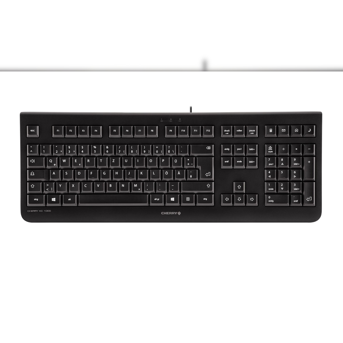 CHERRY KC 1000 USB-Tastatur kabelgebunden schwarz Image