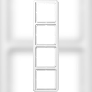 Jung Rahmen 4-fach aws CD 584 WW CD584WW Image