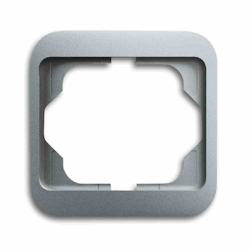 Busch-Jaeger ALPHA Rahmen, 1f, titan, matt, Metall, geeignet für Unterputz-Installation, Aluminium Image