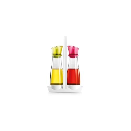 Tescoma Öl-Essig Set Ölflasche Essigspender Spender Essigflasche Ölspender 250ml