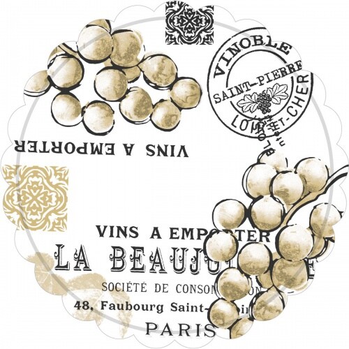 Sovie HORECA Tassen-Deckchen Coasters Romeo in Weiss aus Tissue 9-lagig, Ø 105 mm, 250 Stück - Untersetzer Image