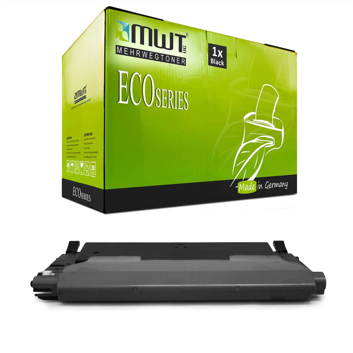 1 Mehrwegtoner kompatible Lasertoner ersetzt Samsung CLT-K404S Schwarz Image