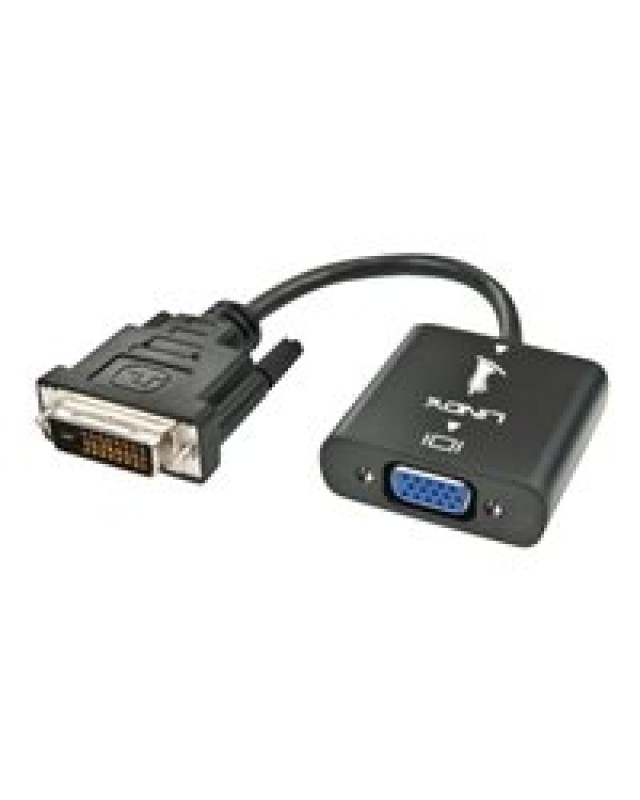 Lindy DVI-Adapter DVI-D W HD-15 M schwarz Image