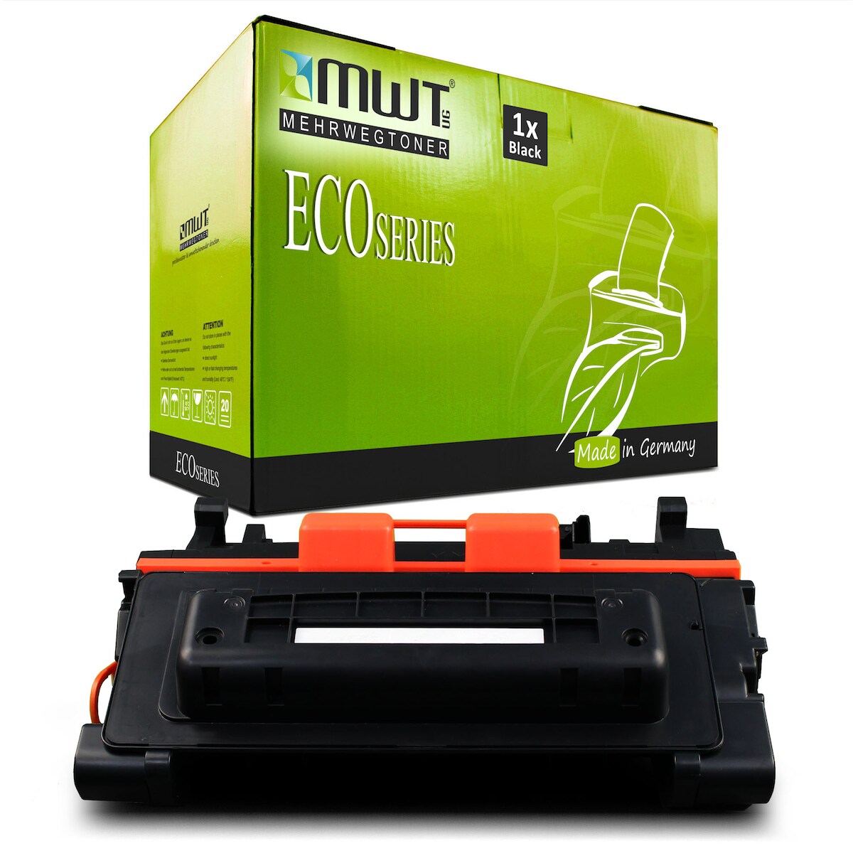 1 Mehrwegtoner kompatible Lasertoner ersetzt HP Q7551A 51A Schwarz Image