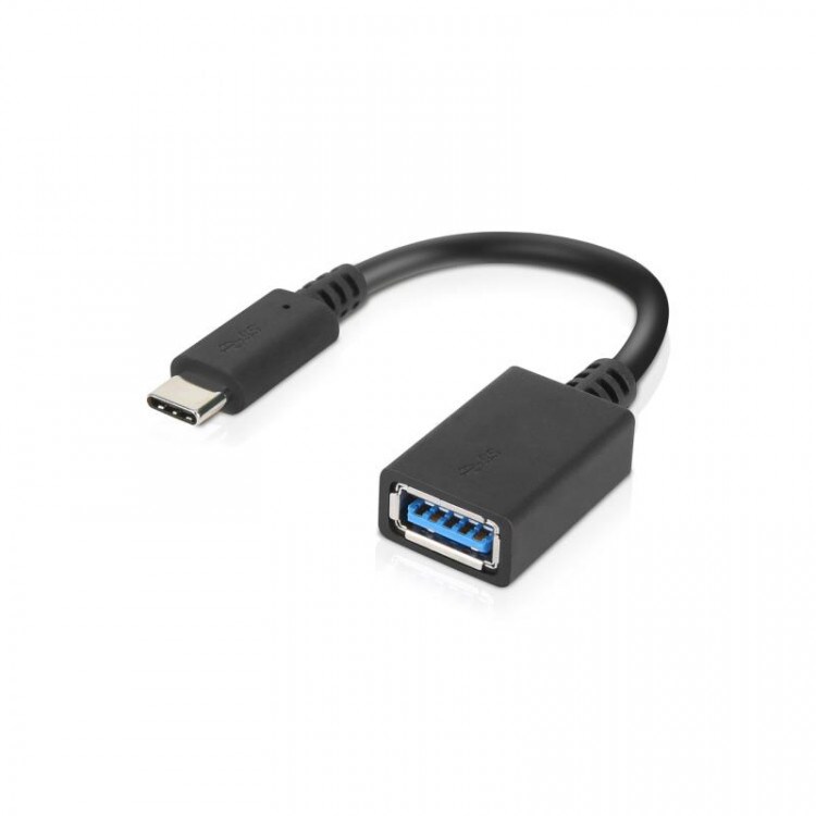 Lenovo USB-C to USB-A Adapter Maus USB Schwarz Image