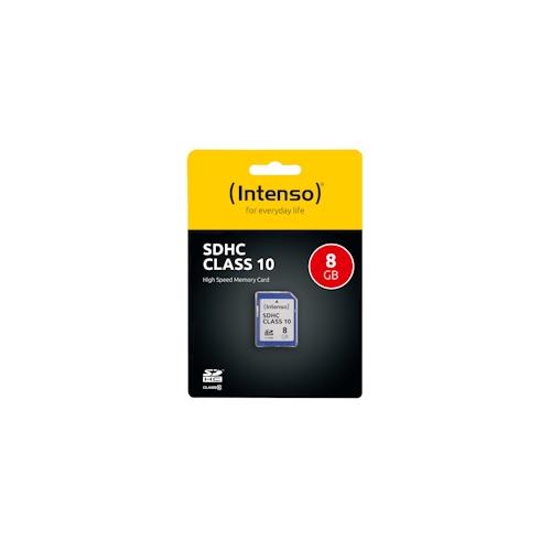 Intenso SDHC Speicherkarte 8 GB Class 10